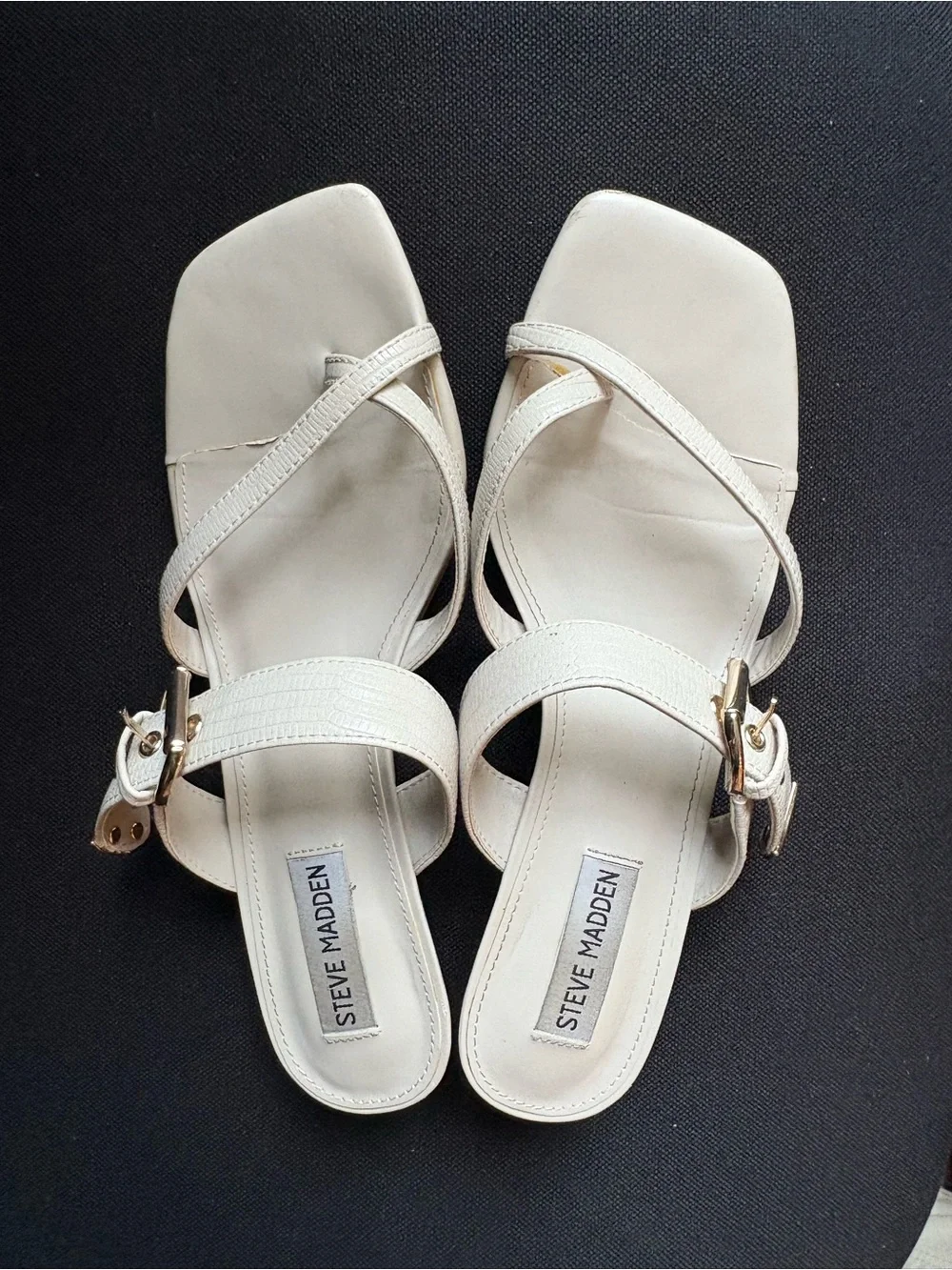 Steve Madden Ajay kitten heel sandals